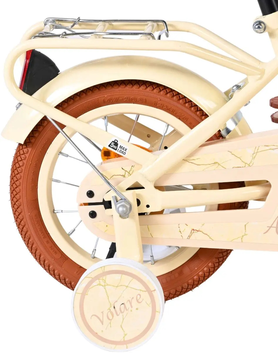 Volare Ashley Kinderfiets 12 inch - 1 Versnelling - Crème