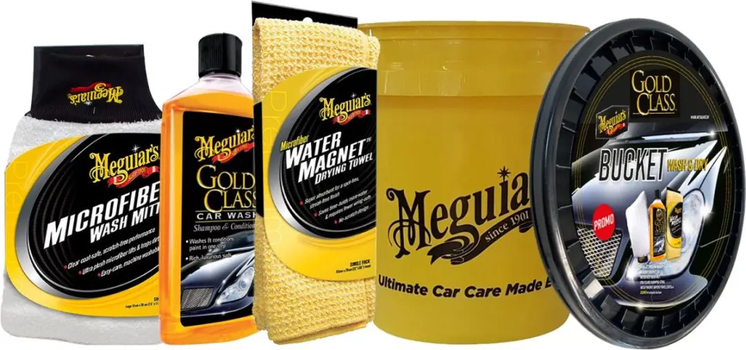 Meguiars Gold Class Auto Was Set 5 Stuks