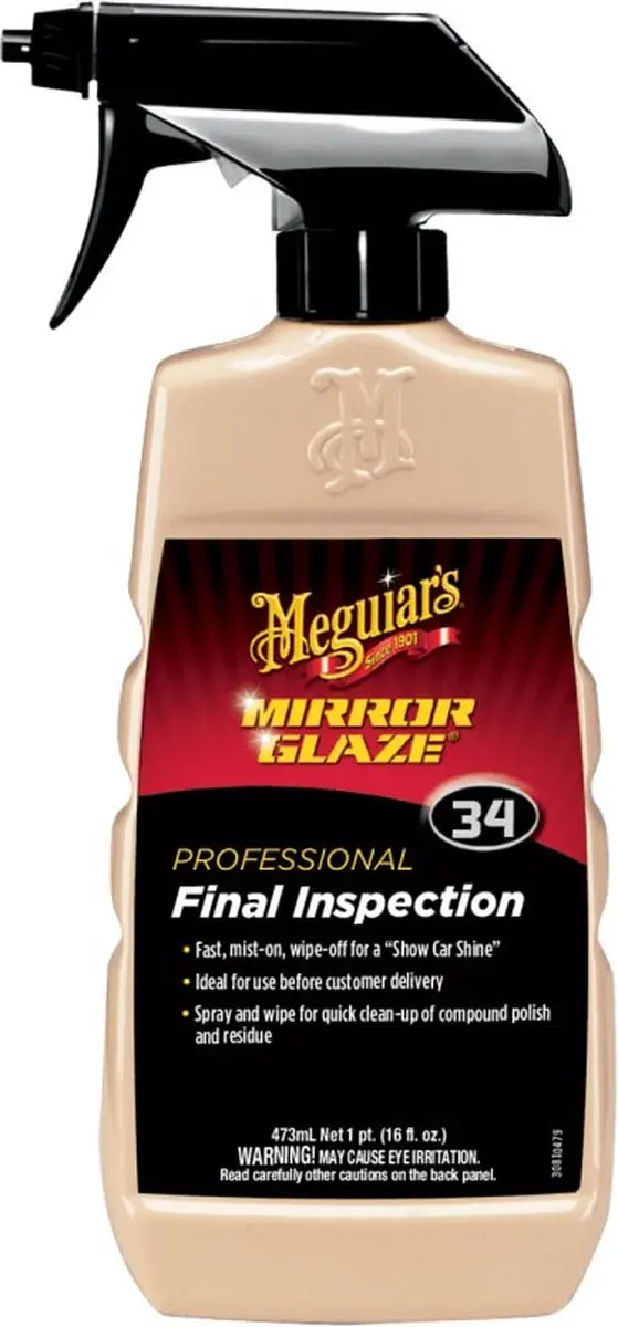 Meguiar's Mirror Glaze Final Inspection Spray 0.47L