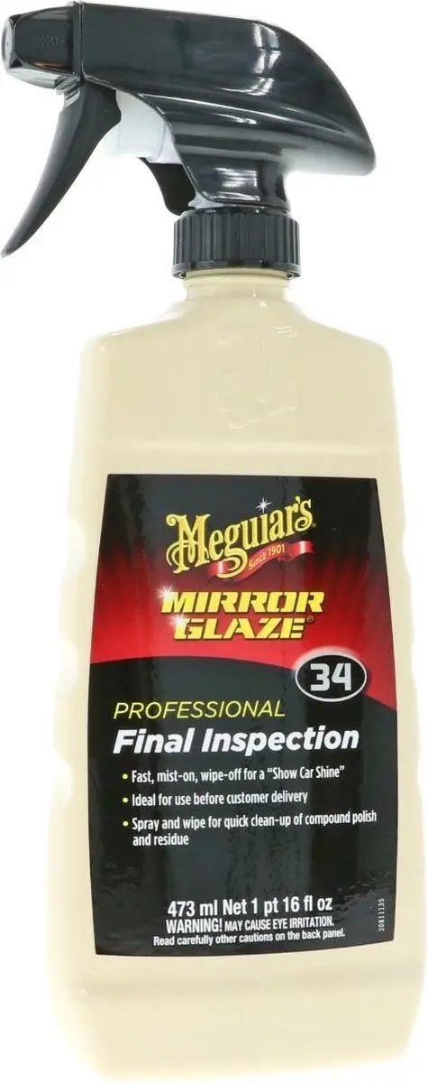 Meguiar's Mirror Glaze Final Inspection Spray 0.47L