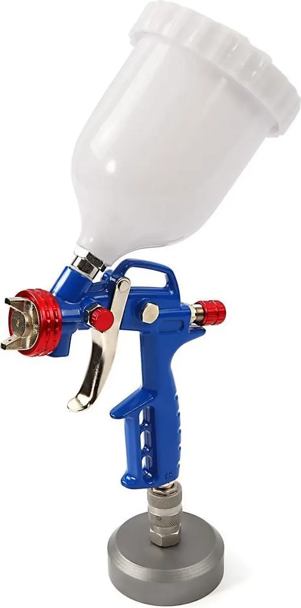 HBM Verfspuit 600ml - Nylon Beker Universele Sproeikop