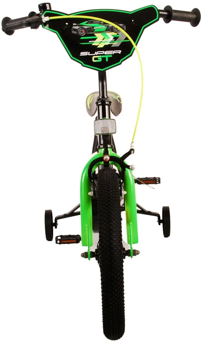 Volare Super GT Kinderfiets 16" - 1 Versnelling - Groen - afbeelding 6 van 6