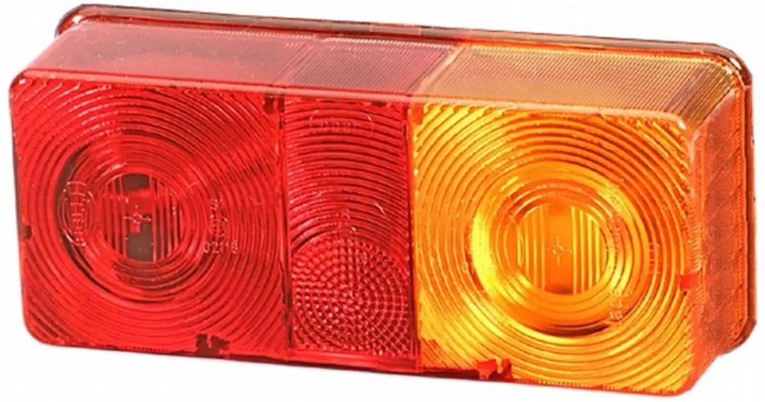 Hella Reserveglas Achterlichtunit Rood/Oranje