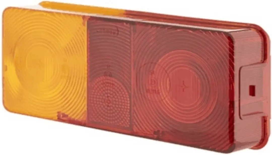 Hella Reserveglas Achterlichtunit Rood/Oranje
