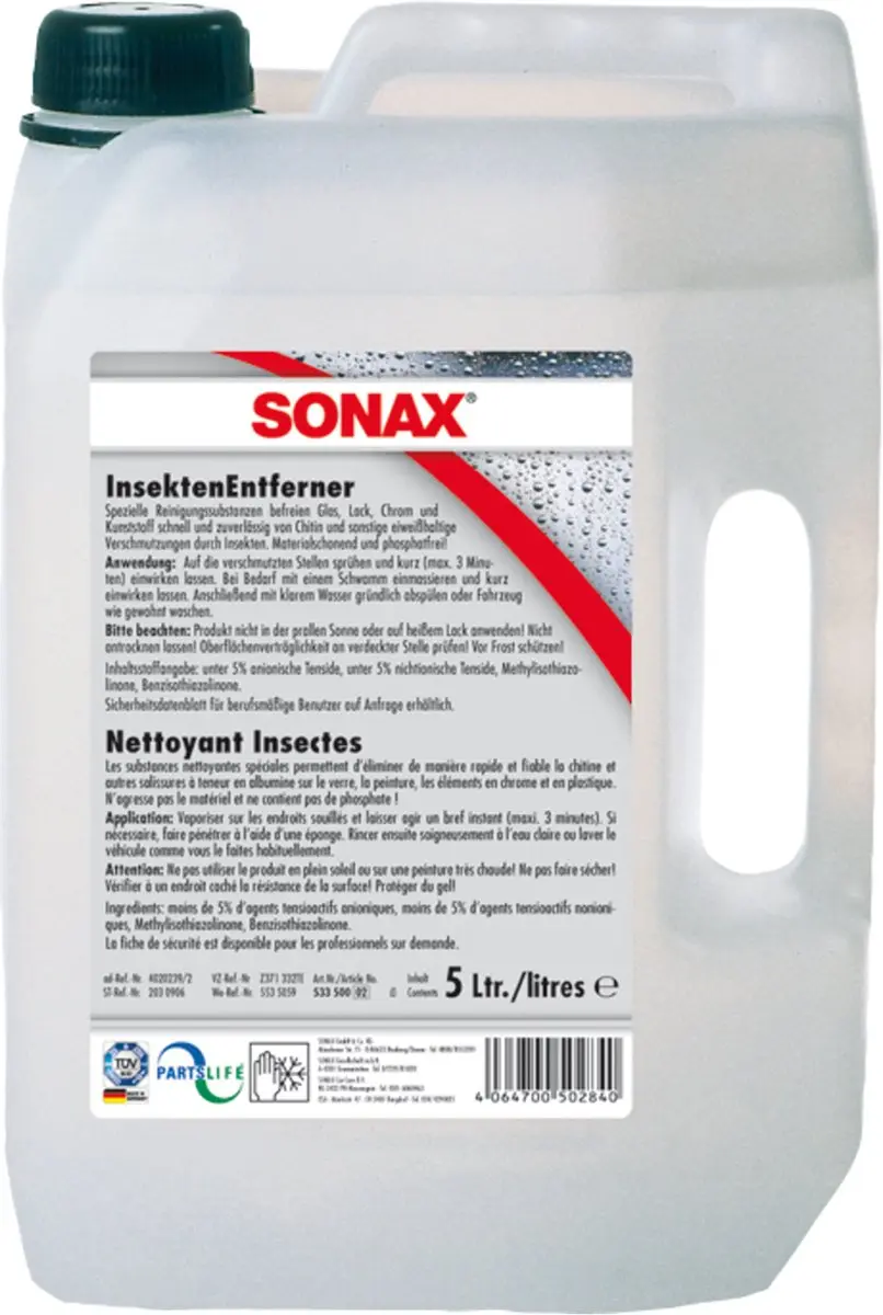 Sonax Insectenverwijderaar 5L
