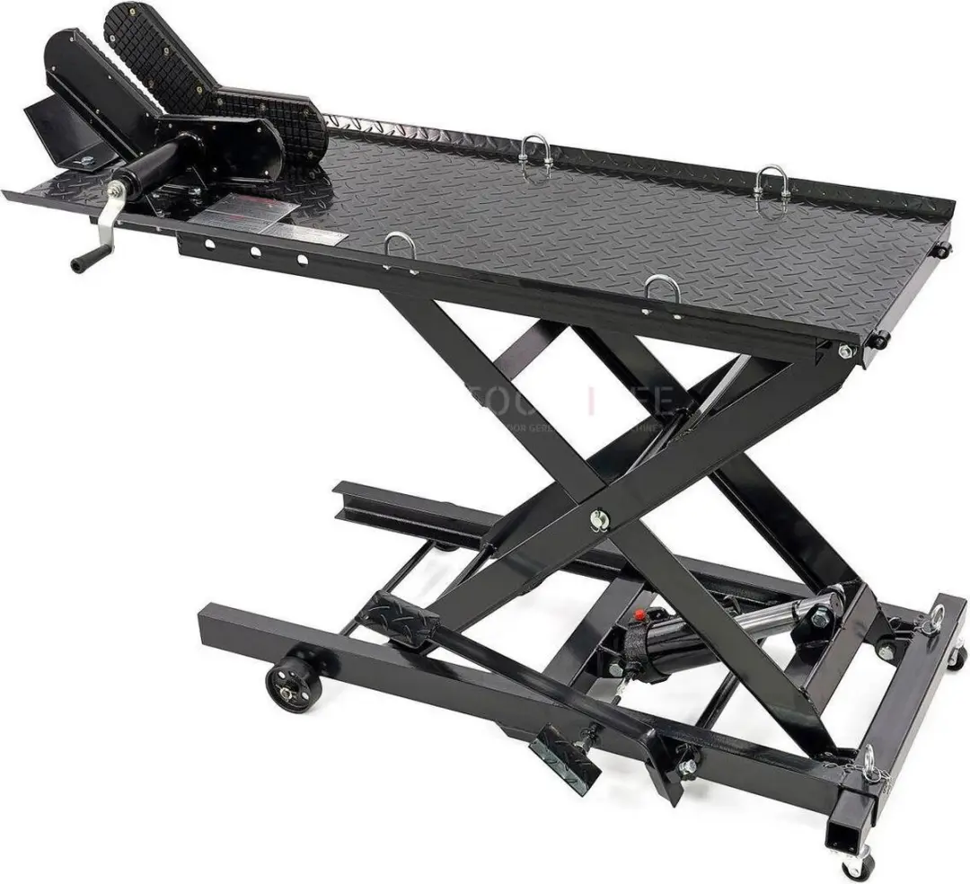 HBM Motorheftafel 360 kg - 48x221,5x80cm Zwart - afbeelding 6 van 6