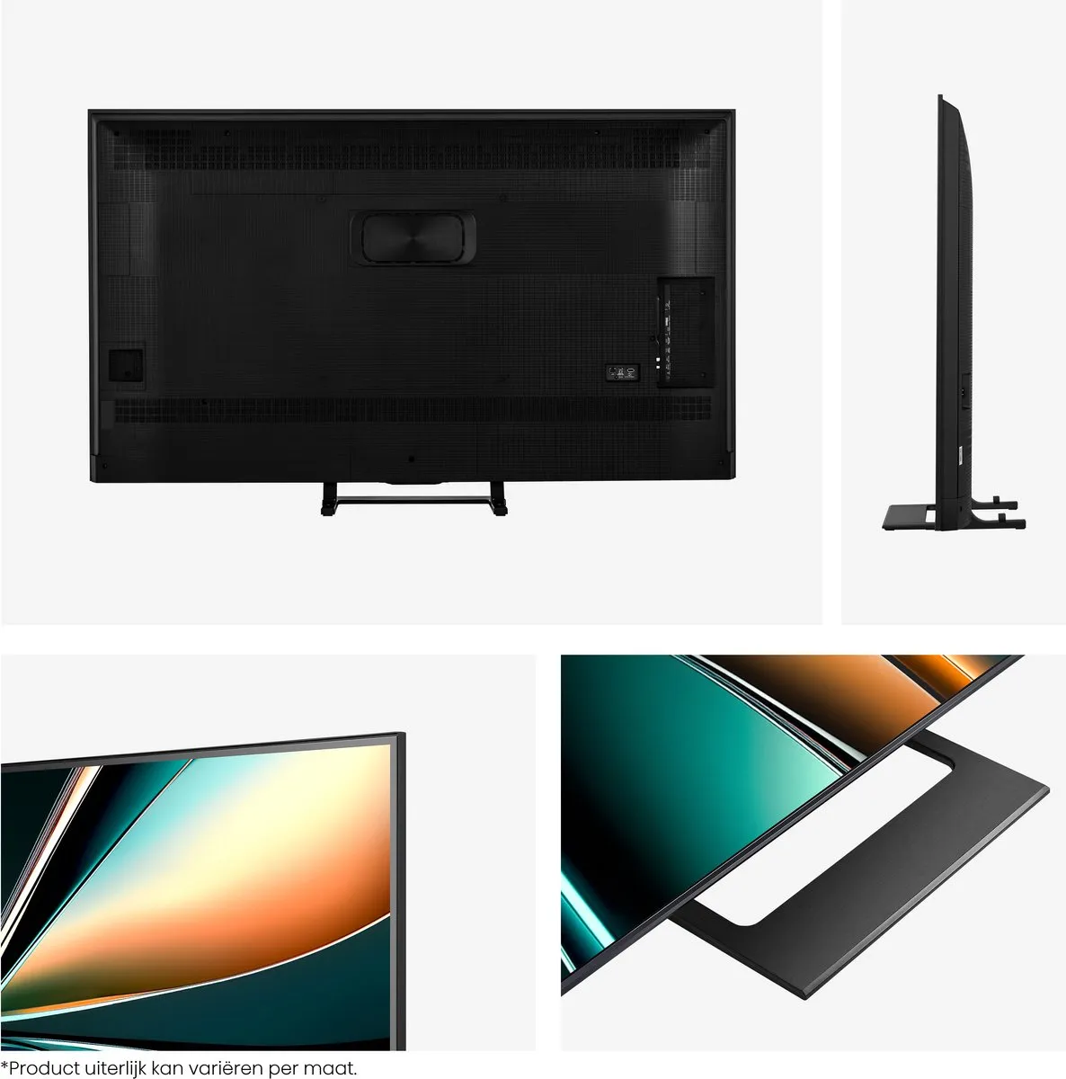 Hisense 50U7Q 50 inch MiniLED TV - 4K 144Hz - Metaal/Charcoal Grey