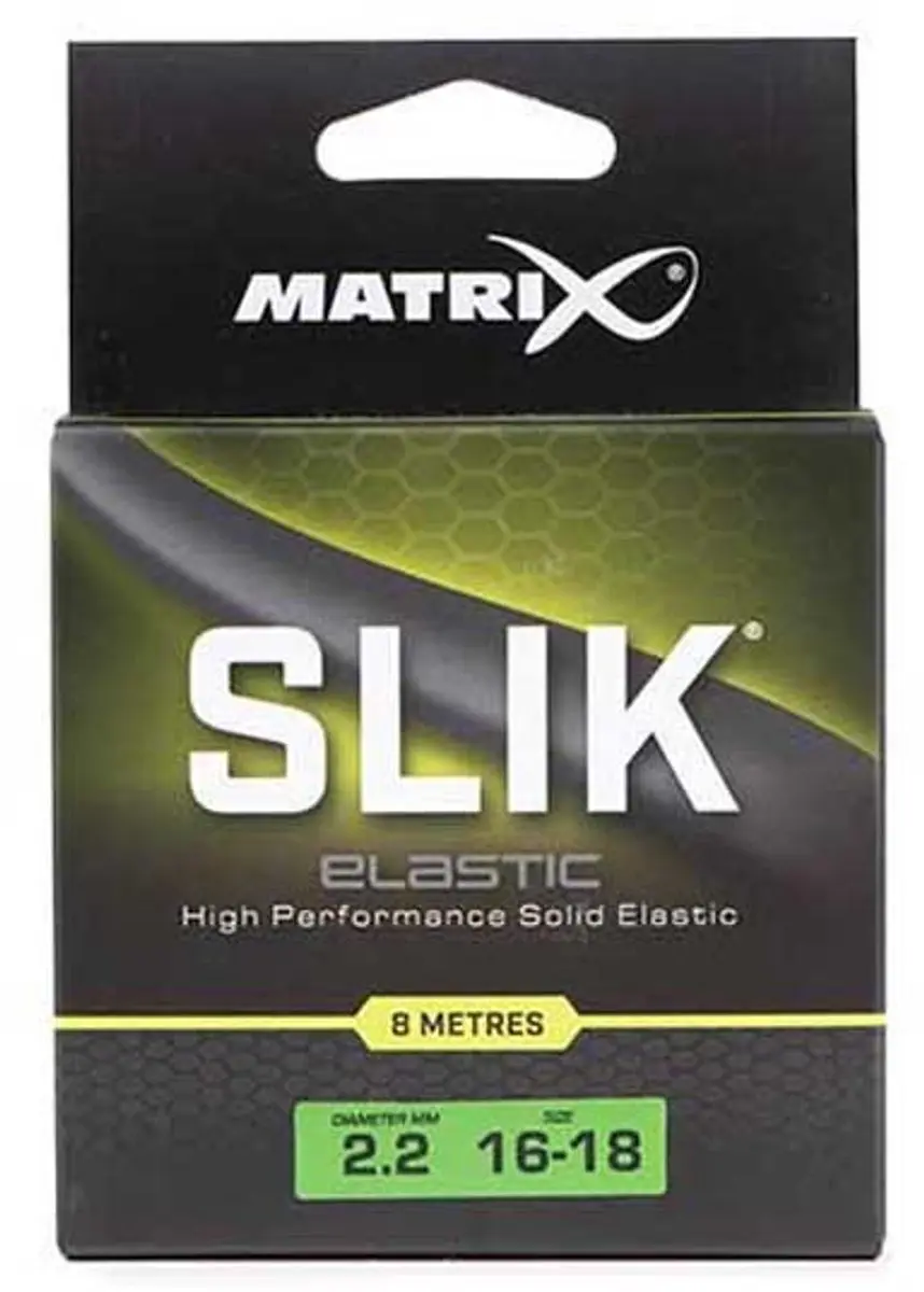 Matrix Fox Matrix SLIK Elastic 8m 1.4mm - Groen