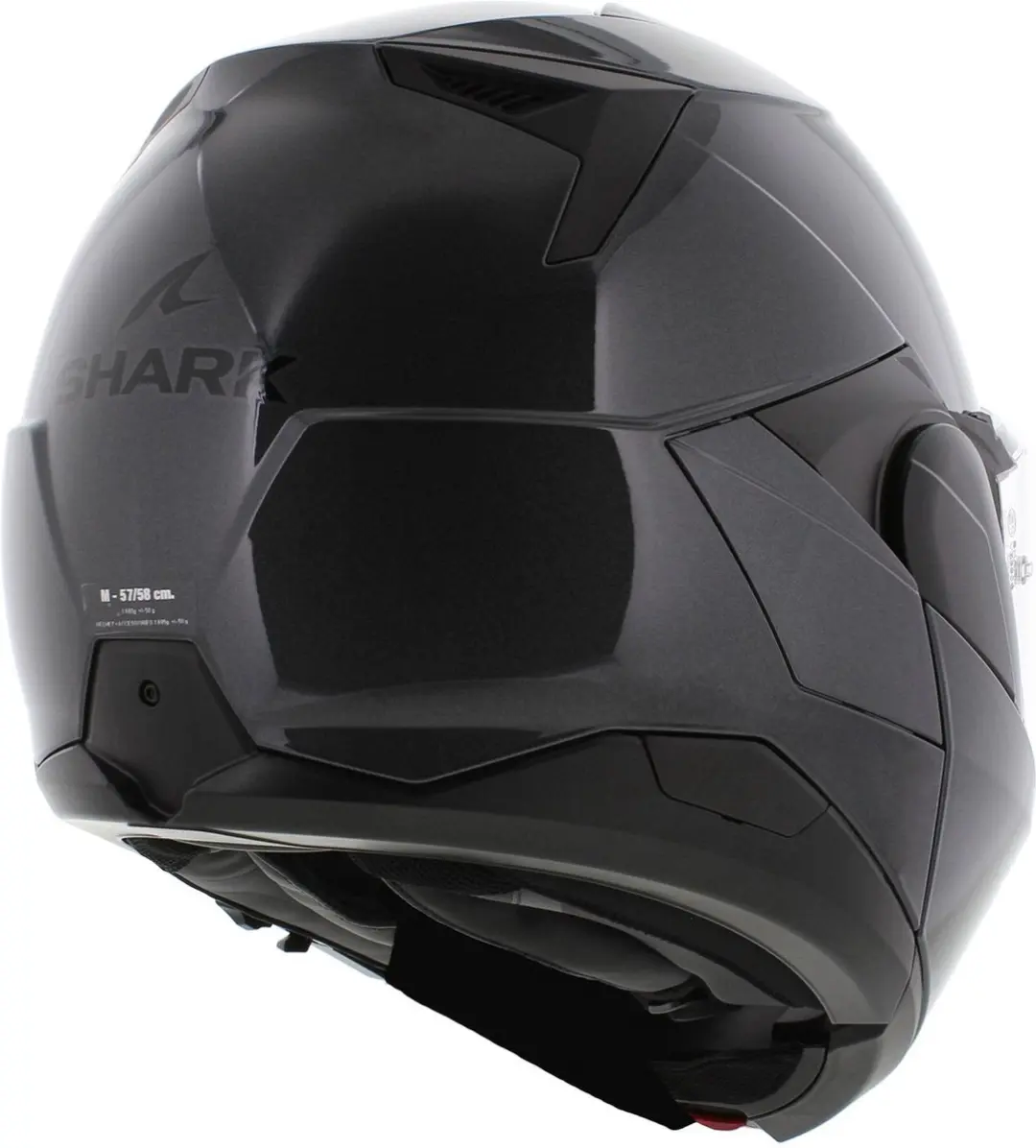 Shark Oxo Blank Systeemhelm - Maat S - Gun Metal