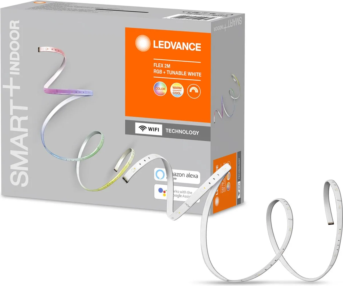 LEDVANCE SMART+ FLEX MULTICOLOR LED Strip 2m - RGBW - Transparent