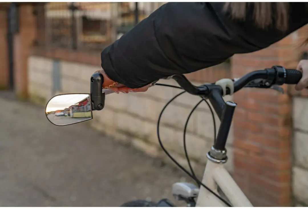 Lampa Bar End Spiegel 360° Draaibaar - Universeel - Zwart