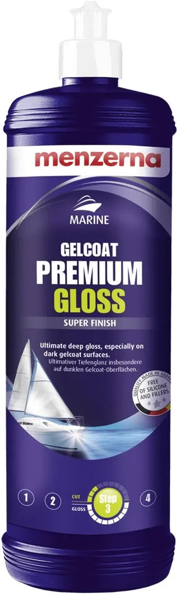 Menzerna Marine Gelcoat Premium Gloss 1L
