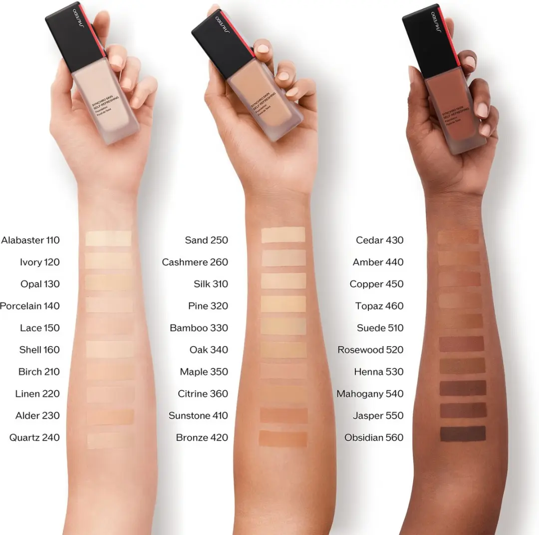 Shiseido Synchro Skin Self-Refreshing SPF 30 Foundation 30ml - 430 Cedar