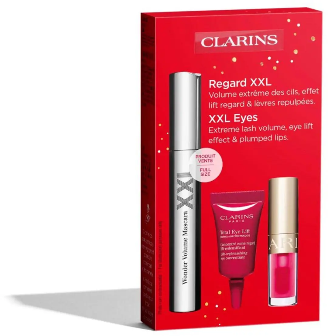 Clarins Wonder Volume Mascara - 3x 8ml Zwart