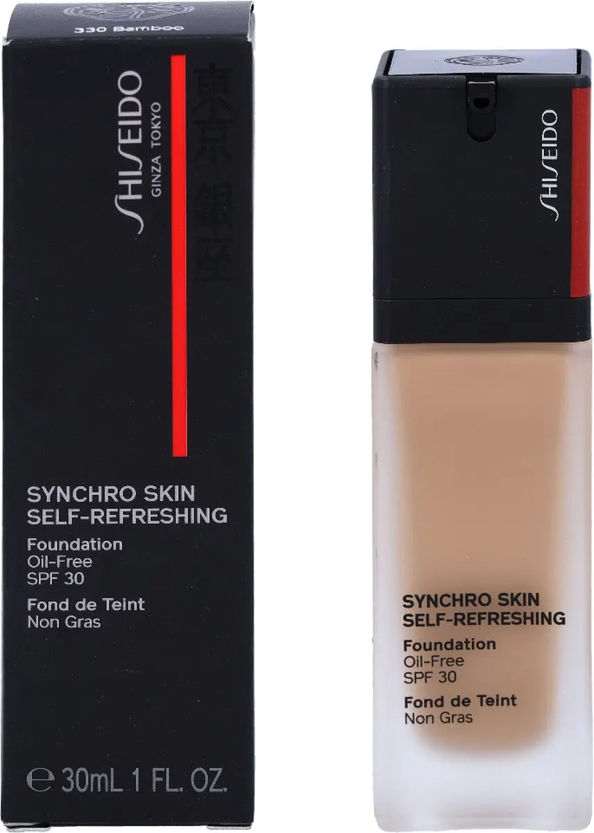 Shiseido Synchro Skin Foundation SPF30 330 Bamboo - 30ml