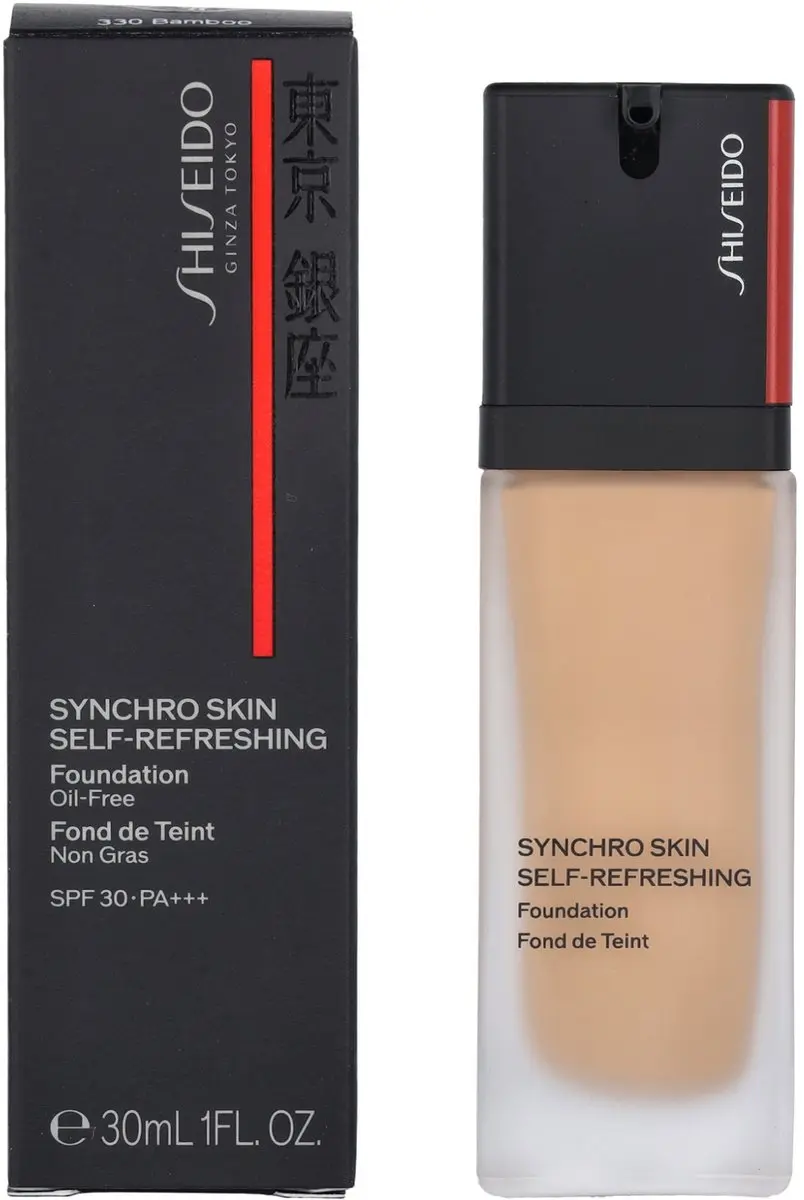 Shiseido Synchro Skin Foundation SPF30 330 Bamboo - 30ml