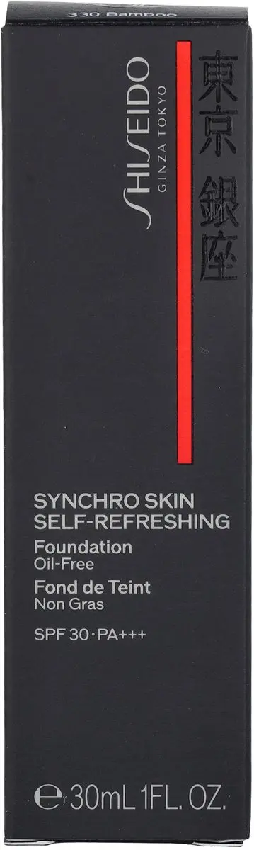 Shiseido Synchro Skin Foundation SPF30 330 Bamboo - 30ml