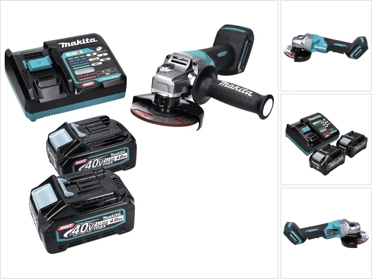 Makita GA 016 GM2 Haakse Slijper 40V Max