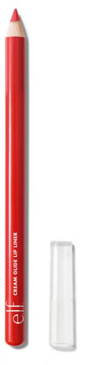 ELF Cosmetics Cream Glide Lip Liner Red Receipt