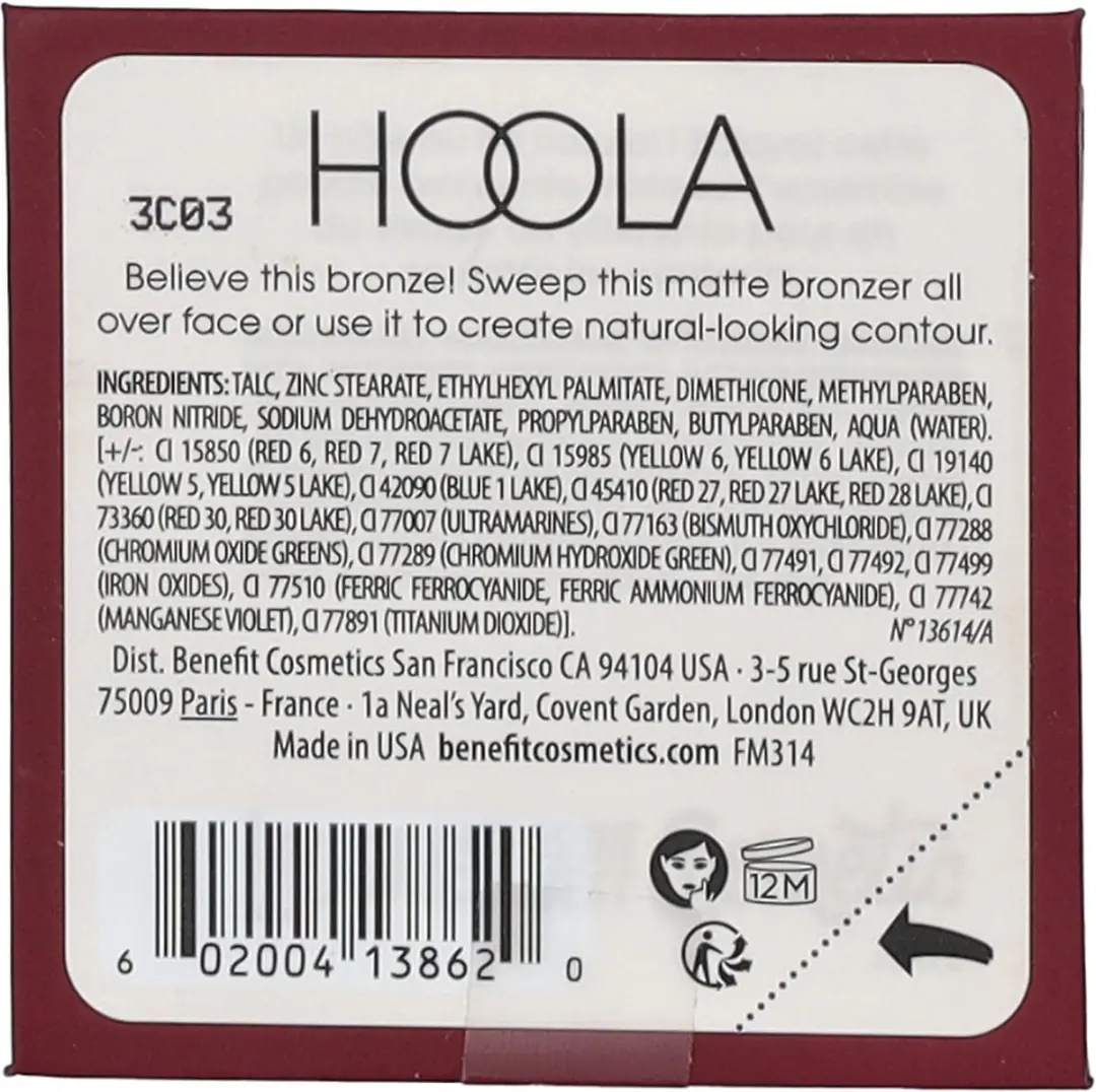 Benefit Hoola Matte Bronzing Powder Travelsize 2.5g - Original