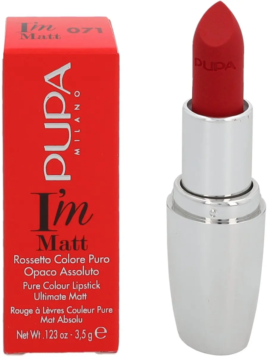 Pupa I'm Pupa Lipstick Rood - 3.5g