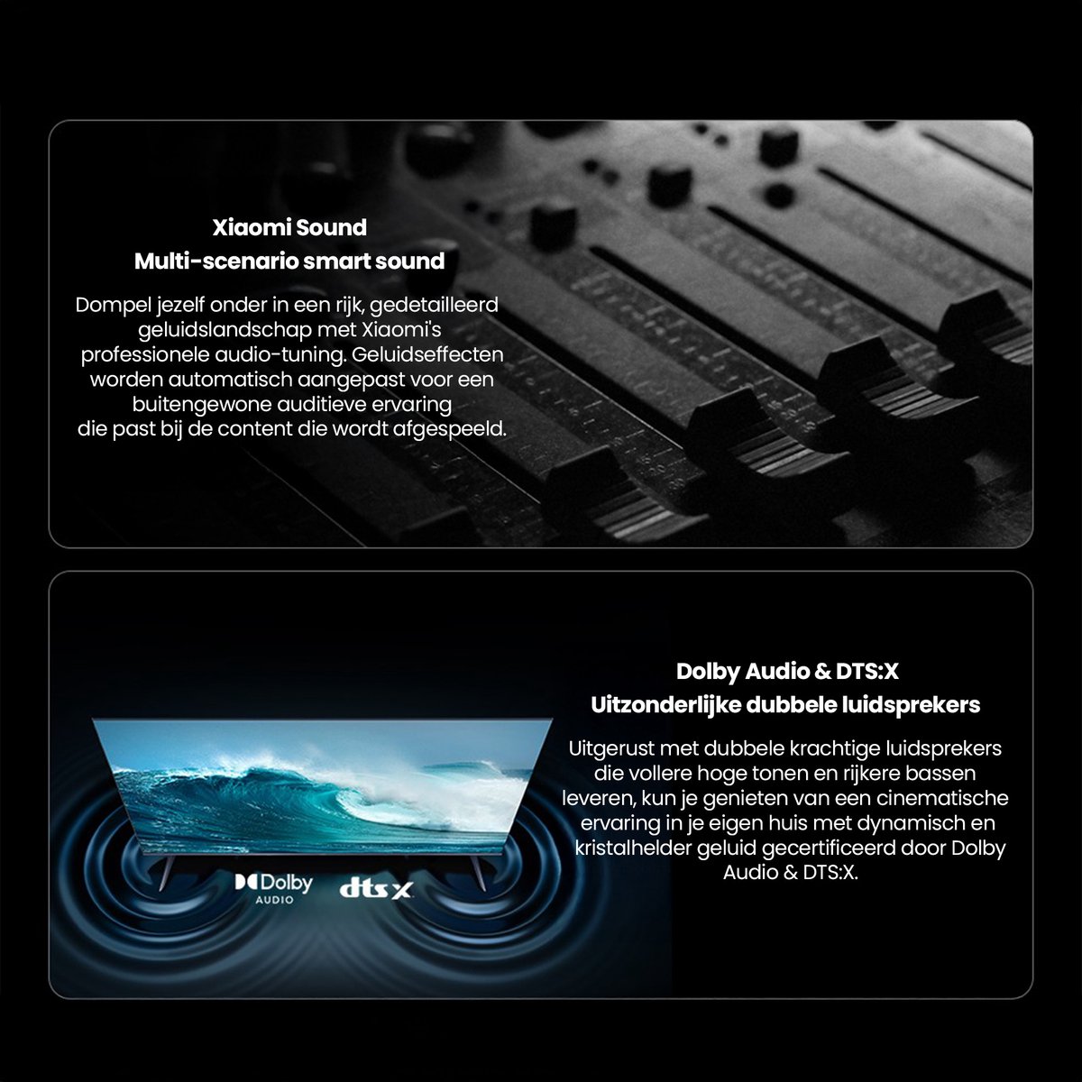 Xiaomi TV A Pro 2026 65 inch (165,1 cm) - QLED - Smart TV met Google TV - Google Assistant spraakbediening - Dolby Audio & DTS:X - HDMI 2.1 - CI+ slot - Google Cast