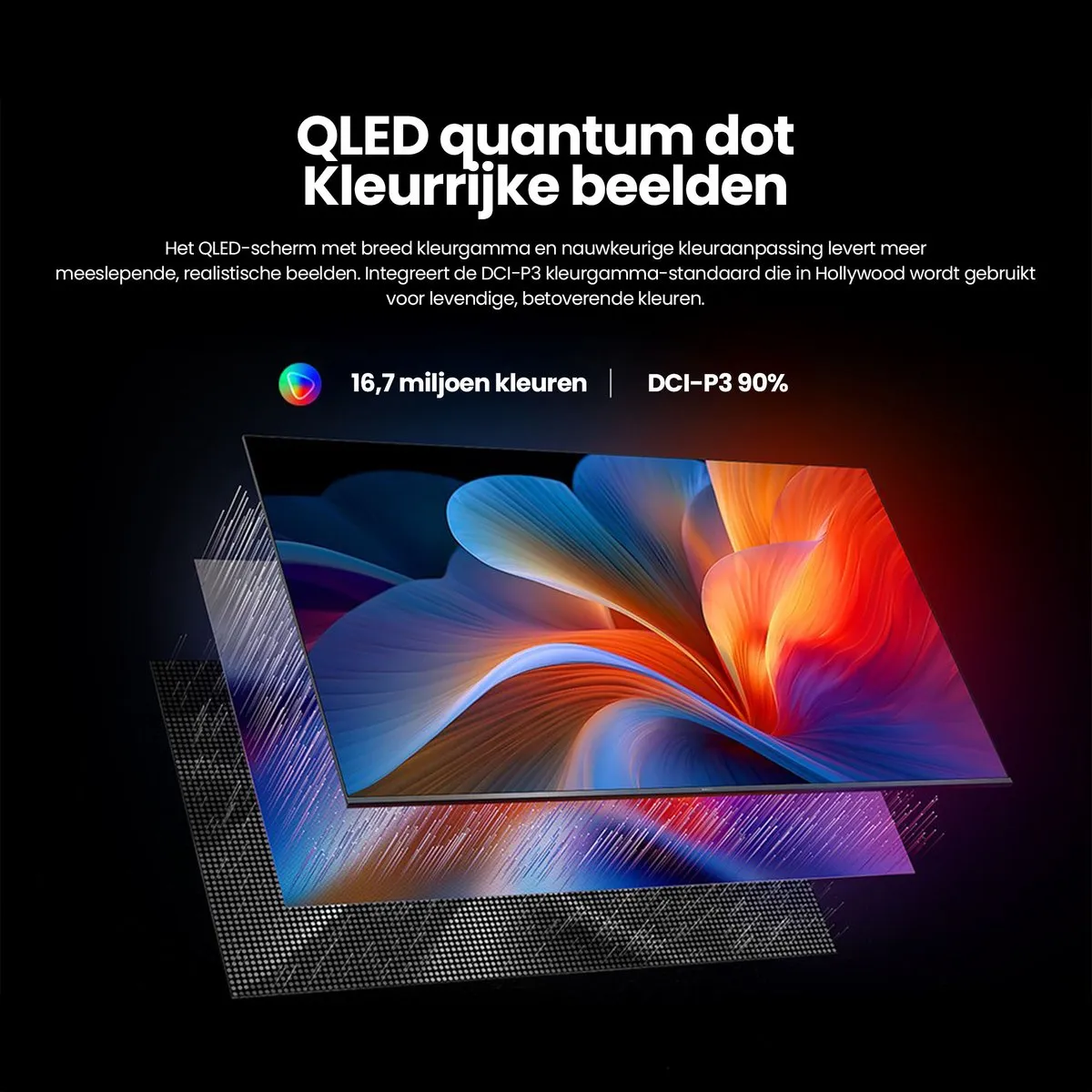 Xiaomi TV A Pro 2026 65 inch QLED Smart TV - Grijs