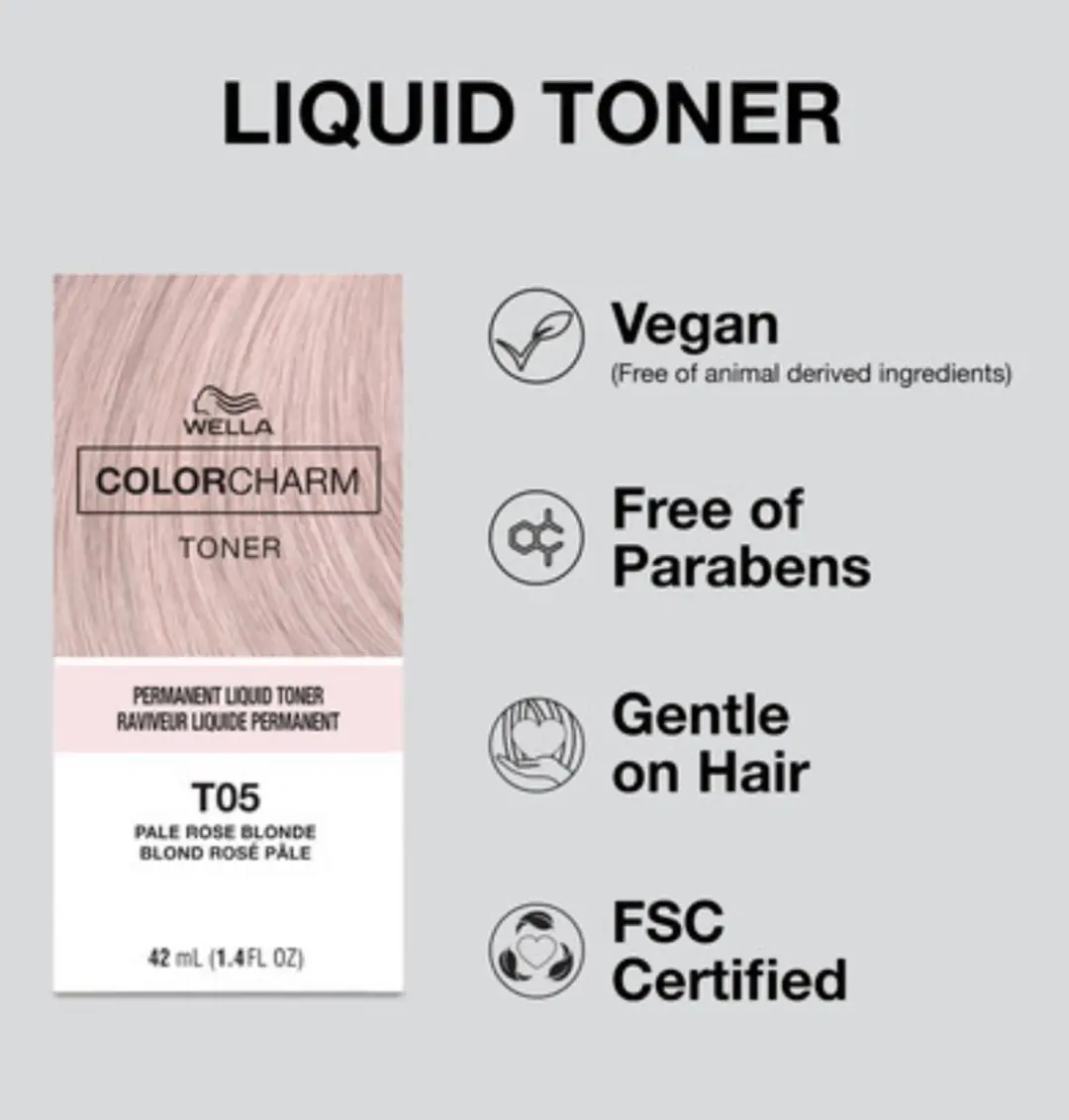 Wella Professionals Color Charm T11 Toner - Lightest Beige Blonde 42ml - afbeelding 6 van 6