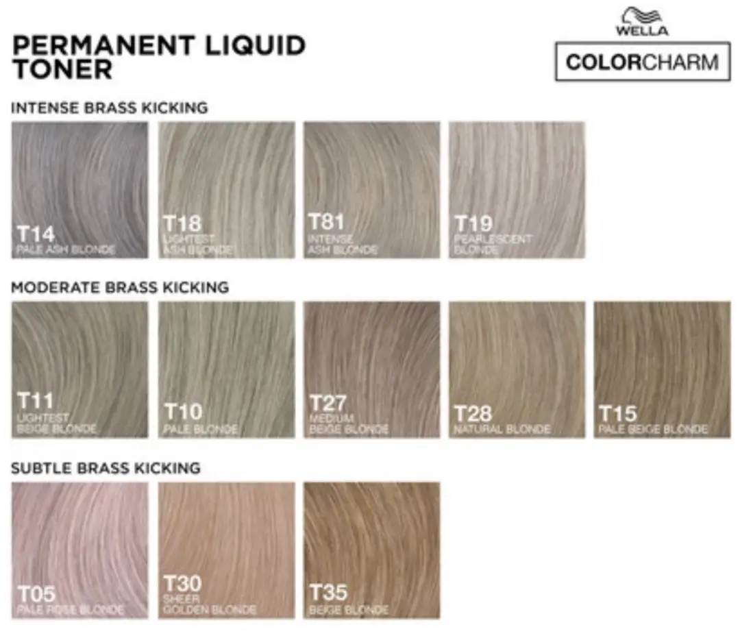Wella Professionals Color Charm T11 Toner - Lightest Beige Blonde 42ml