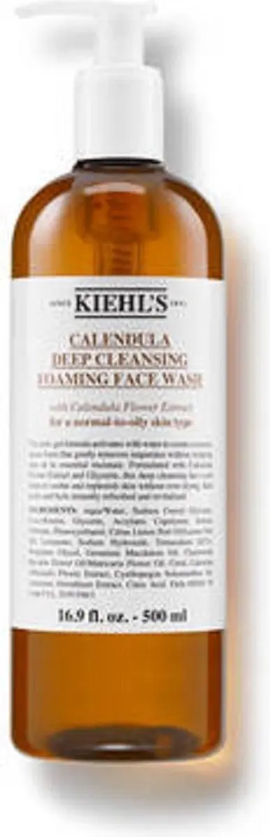 Kiehl's Calendula Deep Cleansing Foaming Face Wash 500ml