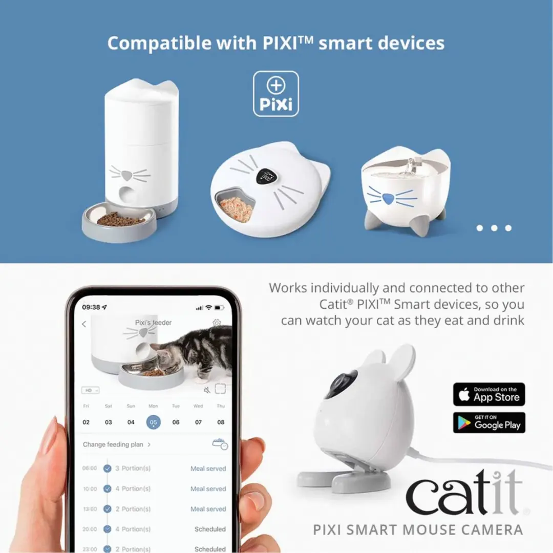 Catit Pixi Smart Mouse Camera Wit