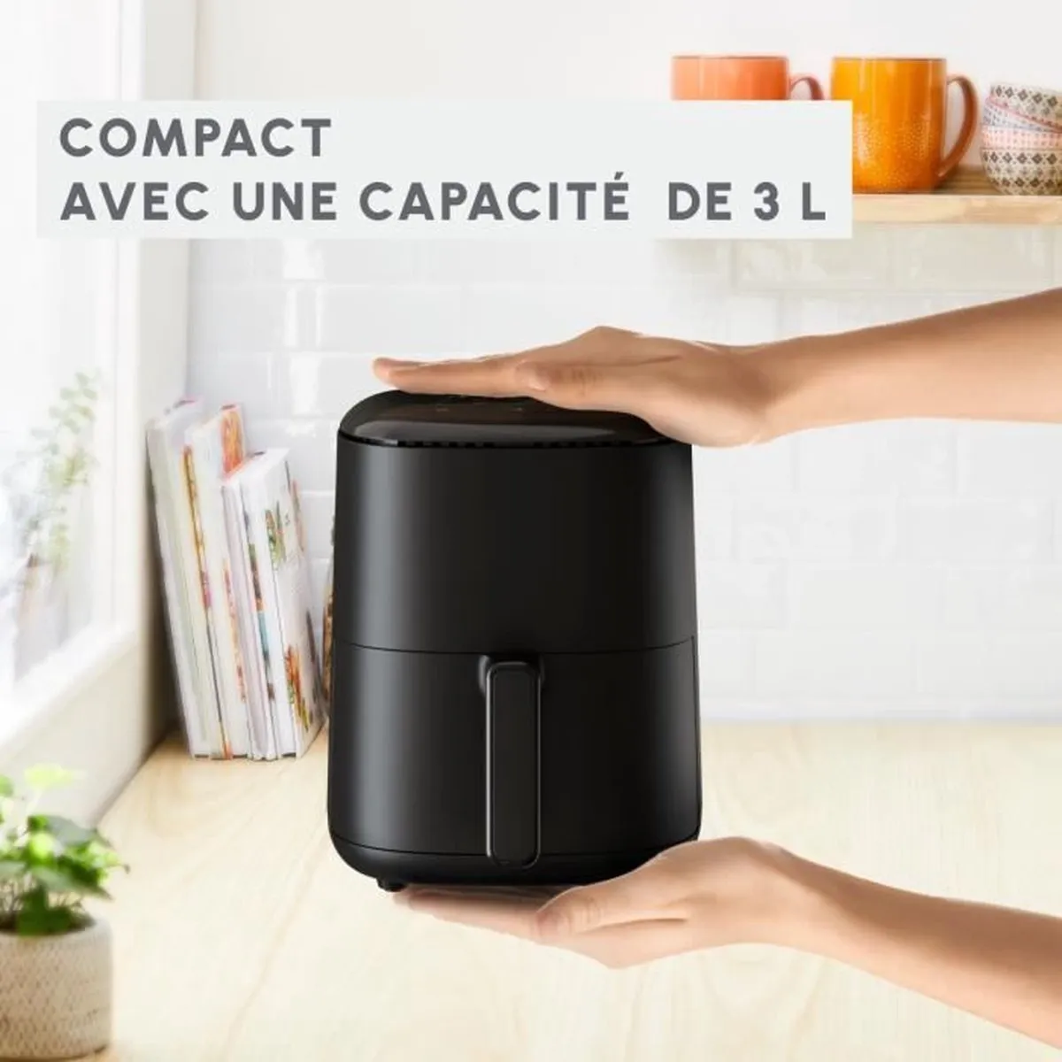 Moulinex Easy Fry Compact EZ145820 Airfryer 3L - Zwart