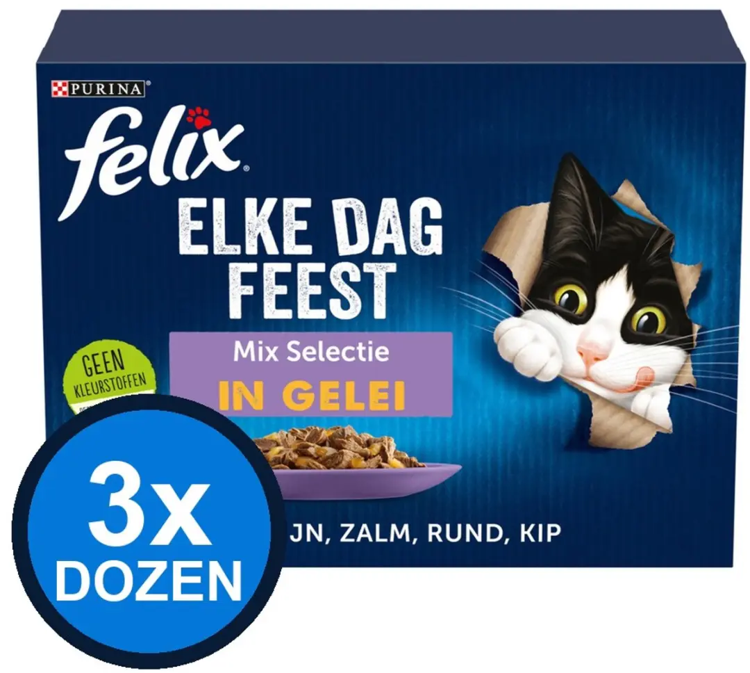 Felix Elke Dag Feest Mix Selectie Natvoer