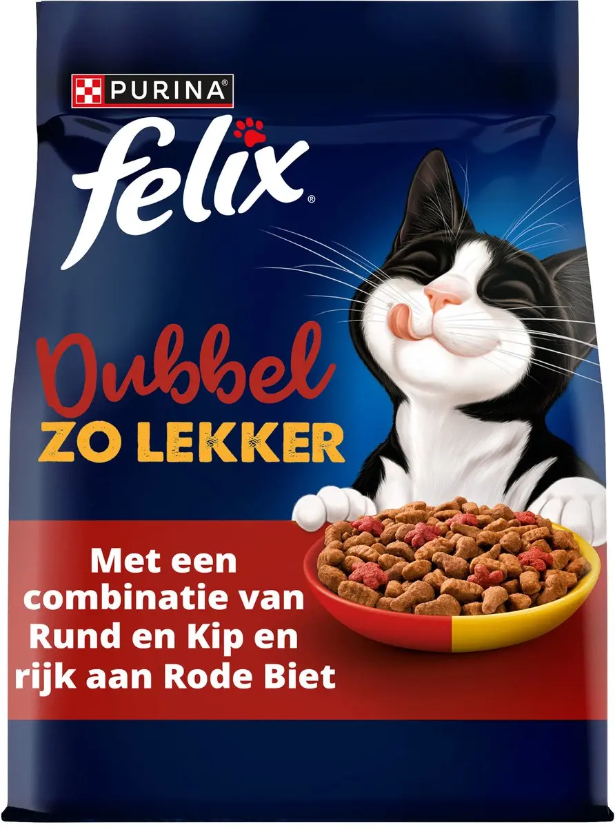 Felix Dubbel Zo Lekker Kattenvoer 800g