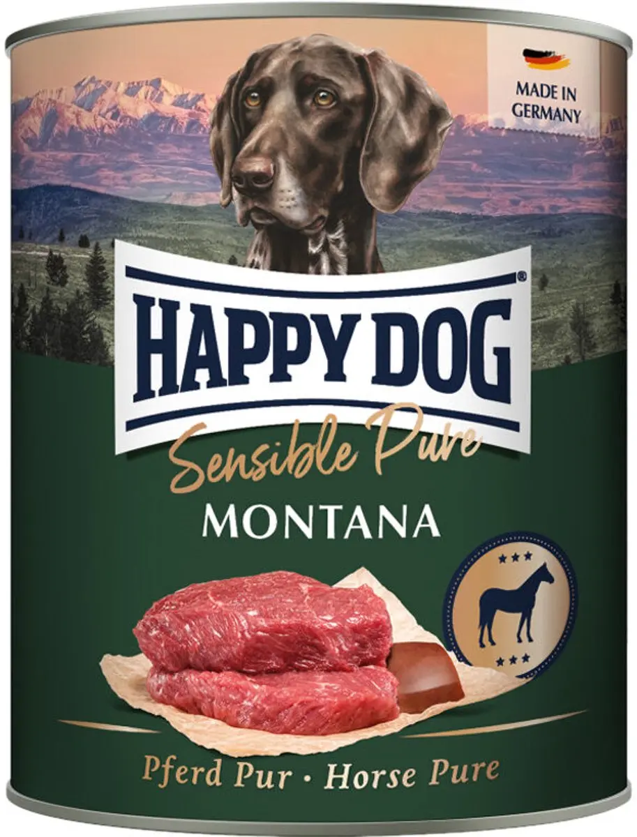 Happy Dog Sensible Pure Montana Paard 12x800g