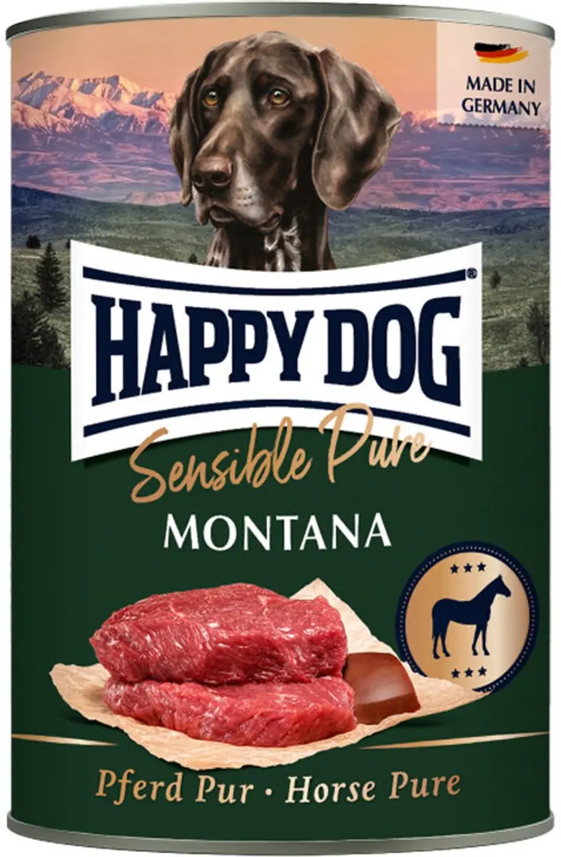 Happy Dog Sensible Pure Montana Paard 12x800g