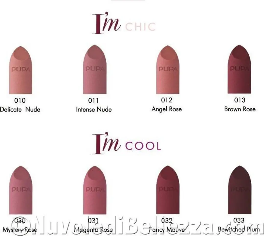 Pupa I'm Matt Lipstick 011 Intense Nude - 3.5g