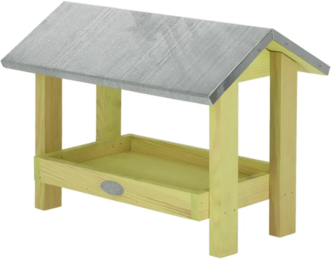 Esschert Design Grondvoedertafel met dak