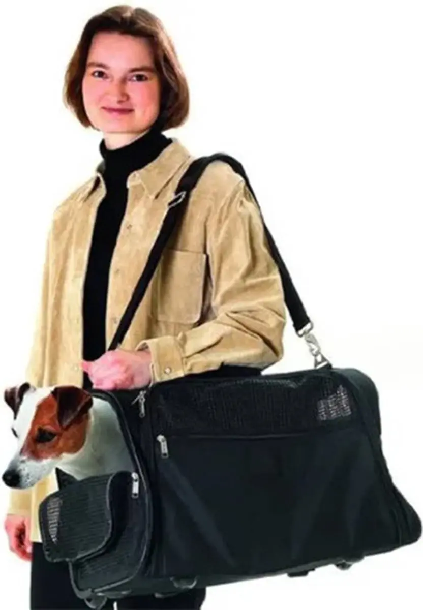 Flamingo Smart Trolley Draagtas - 54x25,5x36,5cm - Zwart