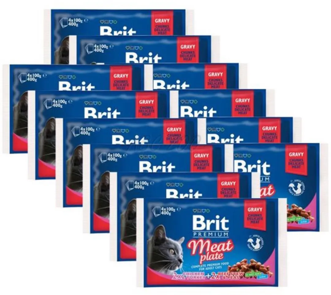 Brit Premium Kat Vlees Bord 13 Stuks
