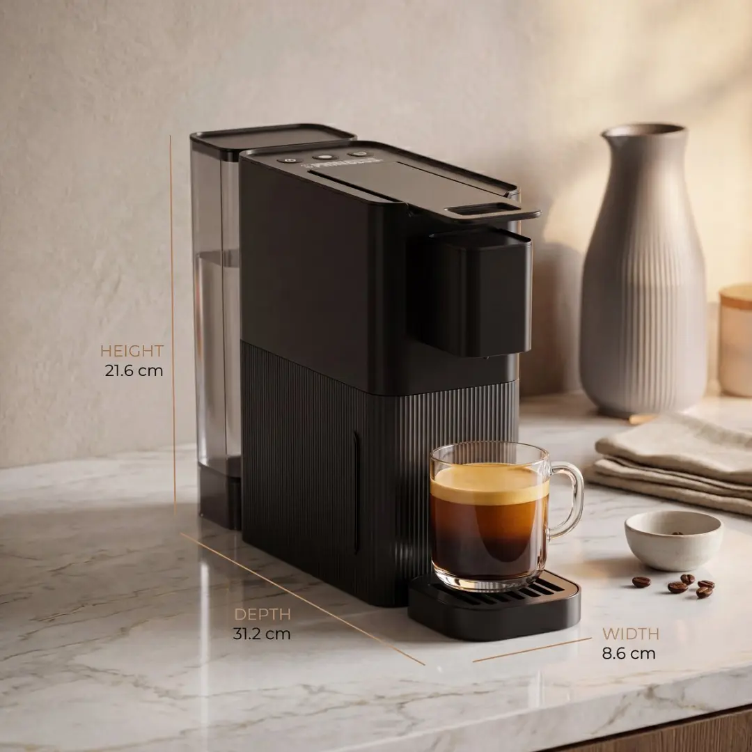Princess 249423 Capsule Koffiemachine - Nespresso - 19 Bar - 0,8L - Zwart
