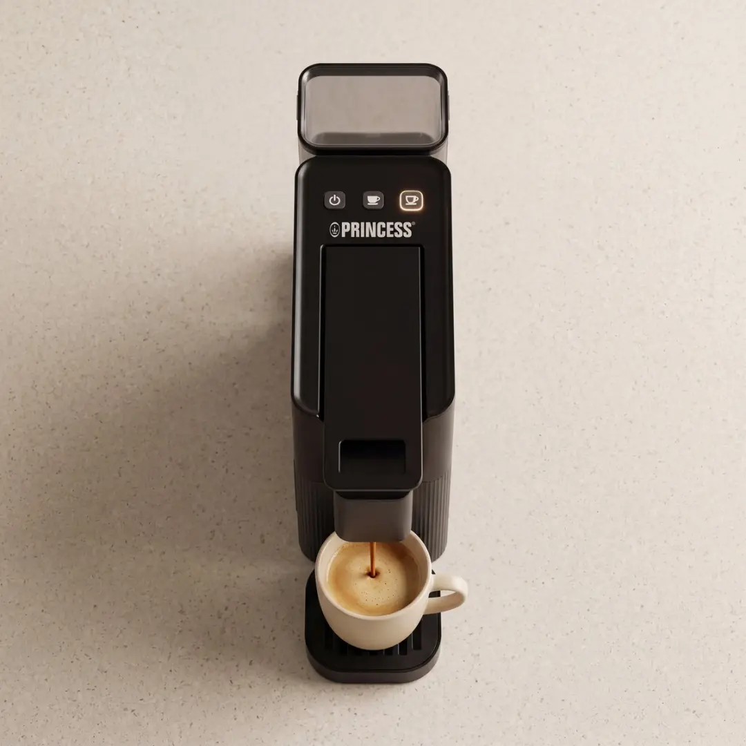 Princess 249423 Capsule Koffiemachine - Nespresso - 19 Bar - 0,8L - Zwart