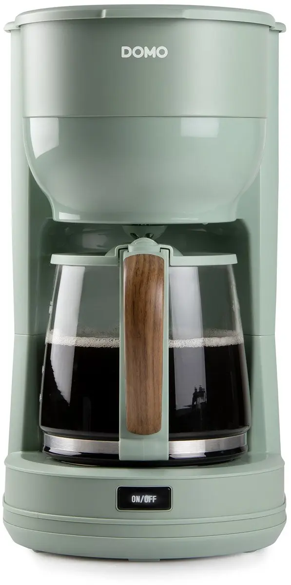 Domo DO755K Wood You Half Automatisch Koffiezetapparaat 10 Kopjes - Groen - afbeelding 6 van 6