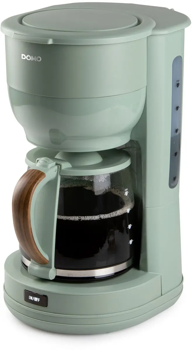 Domo DO755K Wood You Half Automatisch Koffiezetapparaat 10 Kopjes