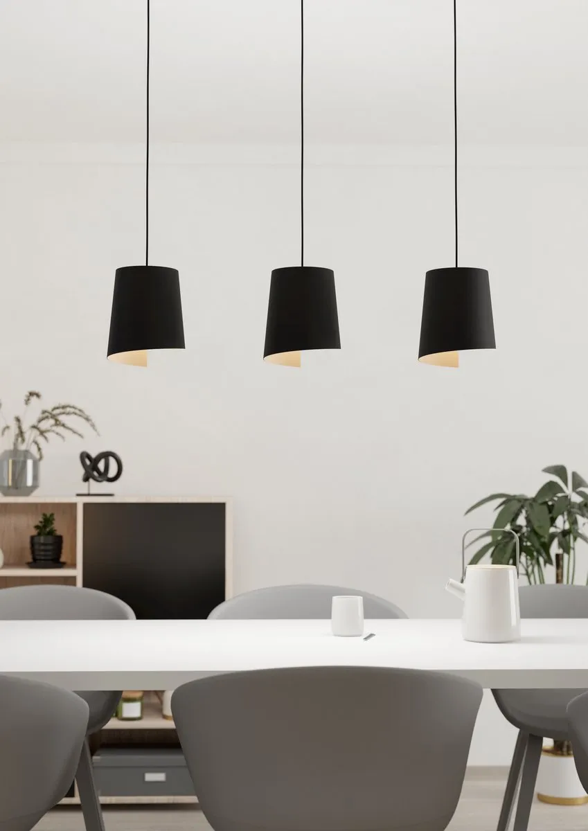 Eglo Bolivia Hanglamp E27 - 88cm - Zwart