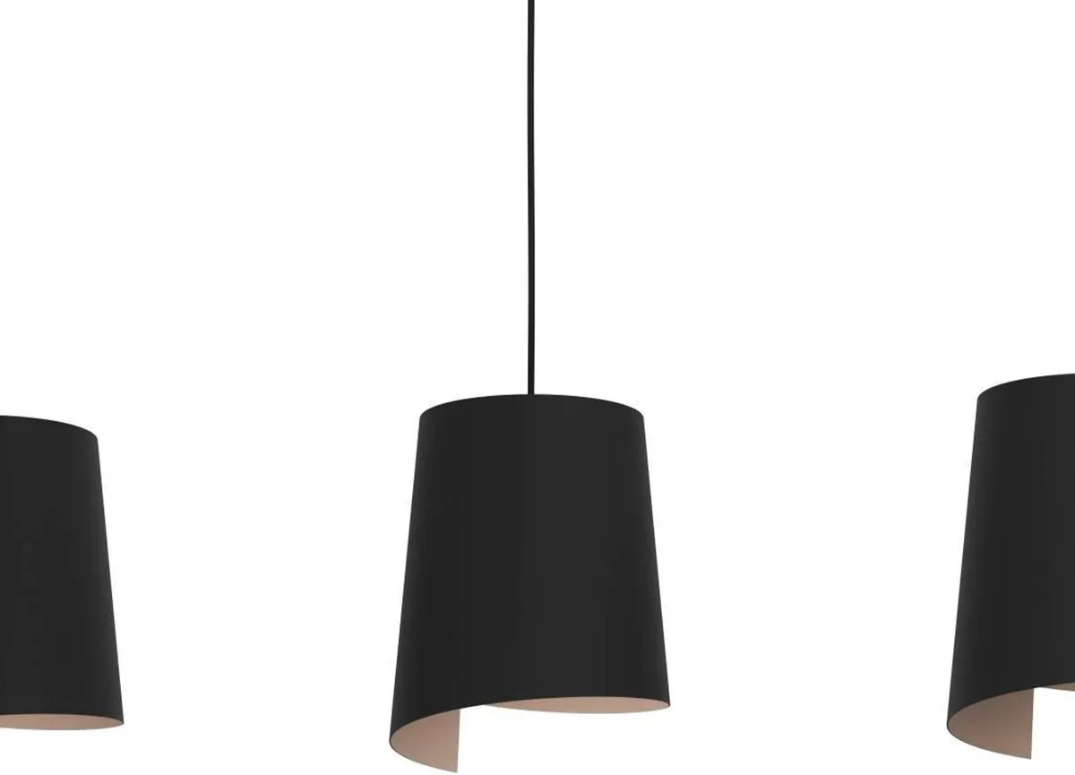 Eglo Bolivia Hanglamp E27 - 88cm - Zwart