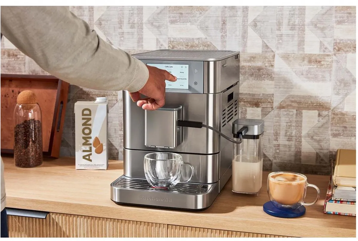 KitchenAid KF8 Volautomatische Espressomachine 5KES8558ESX - 40 Programma's - Inox