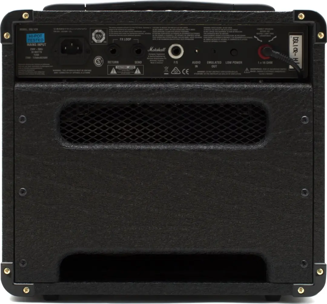 Marshall DSL1CR Valve Combo 1W - Zwart
