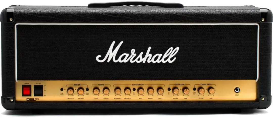 Marshall DSL100HEAD Gitaarversterker 100W - Zwart