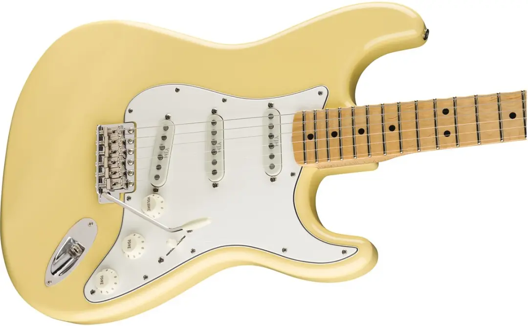 Fender Yngwie Malmsteen Stratocaster Elektrische Gitaar - Vintage White